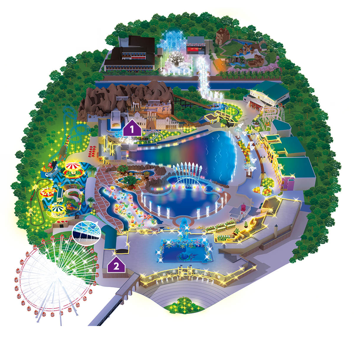 アトラクション内撮影